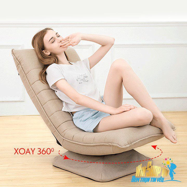 Giao Hỏa tỐc  Ghế Thư giãn xoay 360 độ Lazy Tatami Praise X3