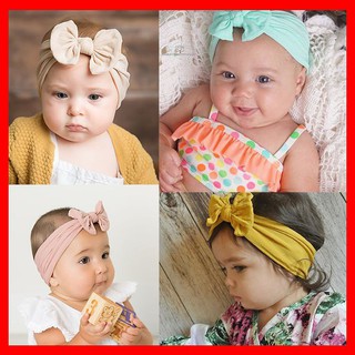 Băng Đô, Turban Nơ Bản To Cho Bé