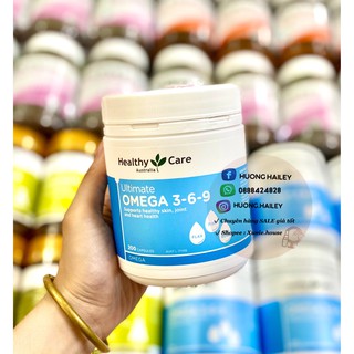 Viên Uống dầu cá OMEGA 3 6 9 Healthy care 200 viên