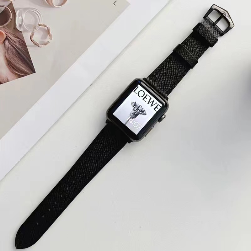 Dây Đeo Bằng Da Thật Cho Đồng Hồ Thông Minh apple watch 42mm 38mm 44mm 40mm 41mm 45mm iwatch 7 6 se 5 4 3 2 1