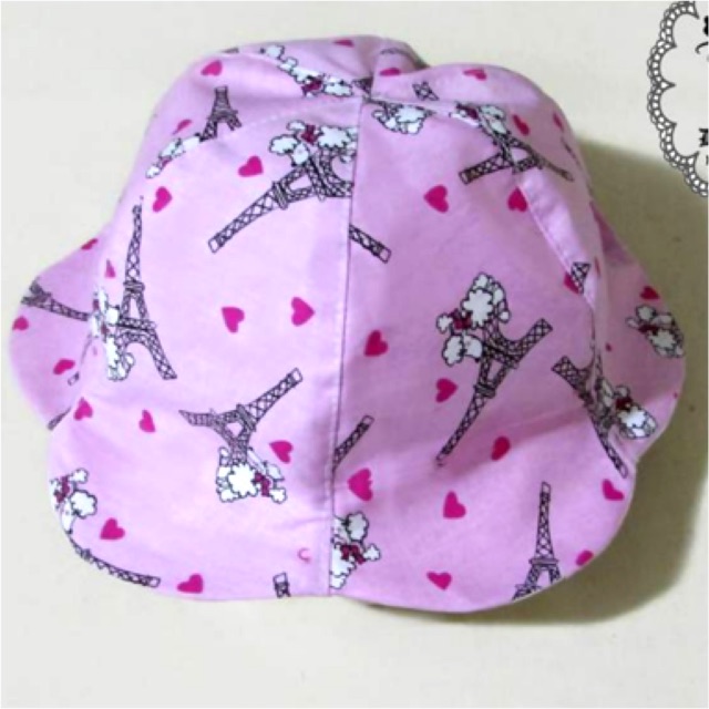 BẢN VẼ RẬP GIẤY TỰ MAY MŨ TRẺ EM