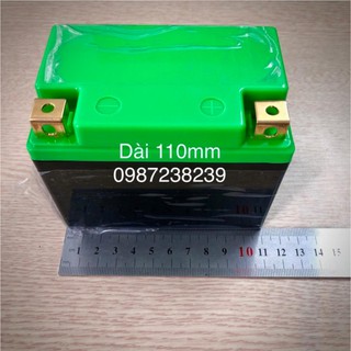Vỏ Acquy Lithium 6Ah 110*67*105 chứa pin LifePO4 hoặc Li-ion