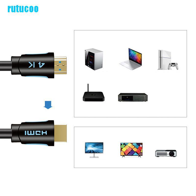 Dây Cáp Hdmi V2.0 2k X 4k Tốc Độ Cao 1.5 / 2 / 3 M