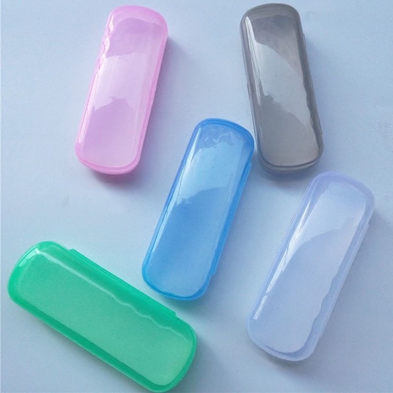 Hộp Đựng Mắt Kính Gọng Cận Trong Suốt Form Vuông 432 Kiểu Dáng Đơn Giản - Hazo