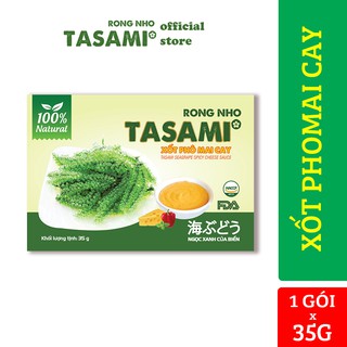 [Freeship Extra] Combo 1 Gói Rong Nho Tasami Xốt Phomai Cay 35g - 1 bữa ăn tiện lợi