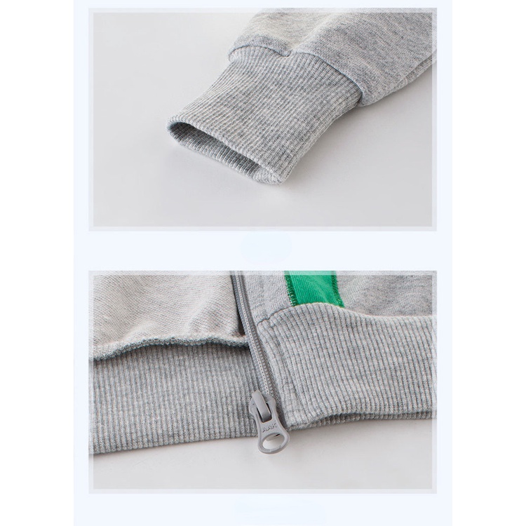 Áo Khoác Cardigan Chất Liệu Cotton Thời Trang Xuân Thu Cho Bé Trai