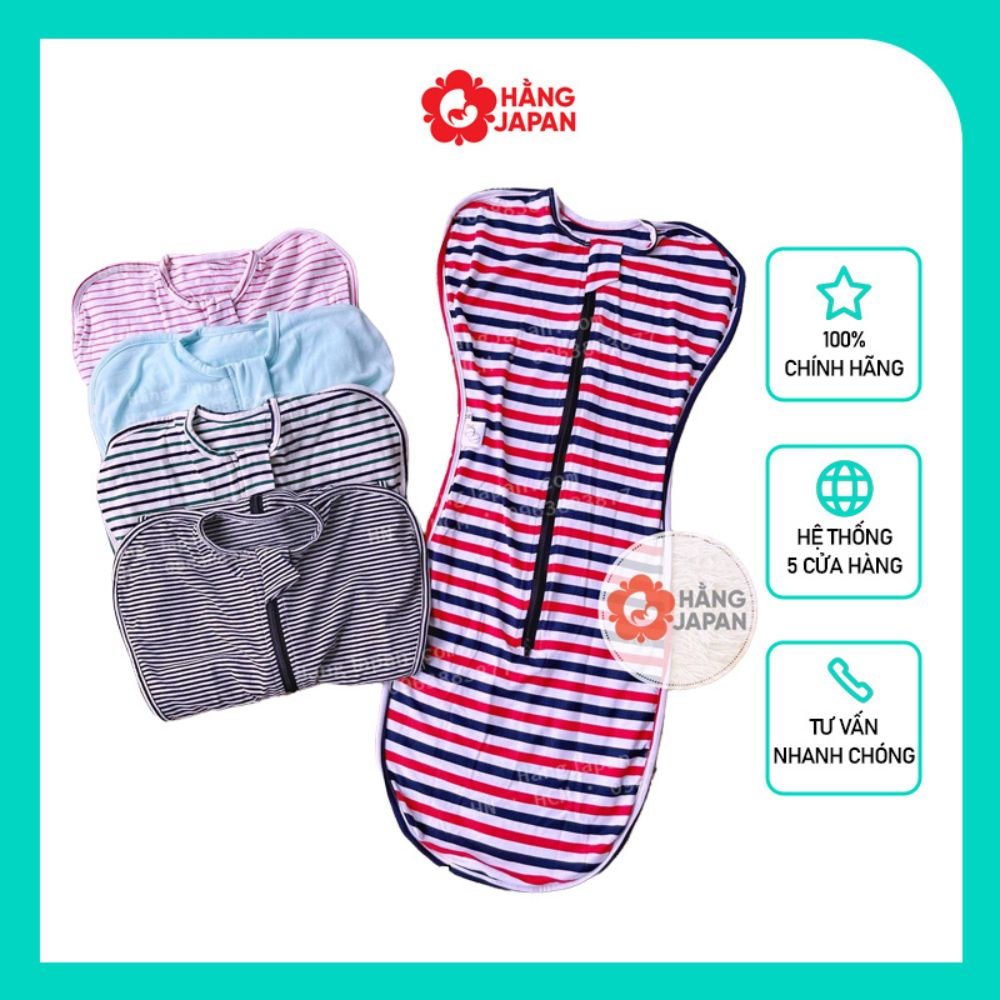 Nhộng chũn COCOON chất liệu cao cấp giúp bé ngủ ngon, chống giật mình hàng chính hãng