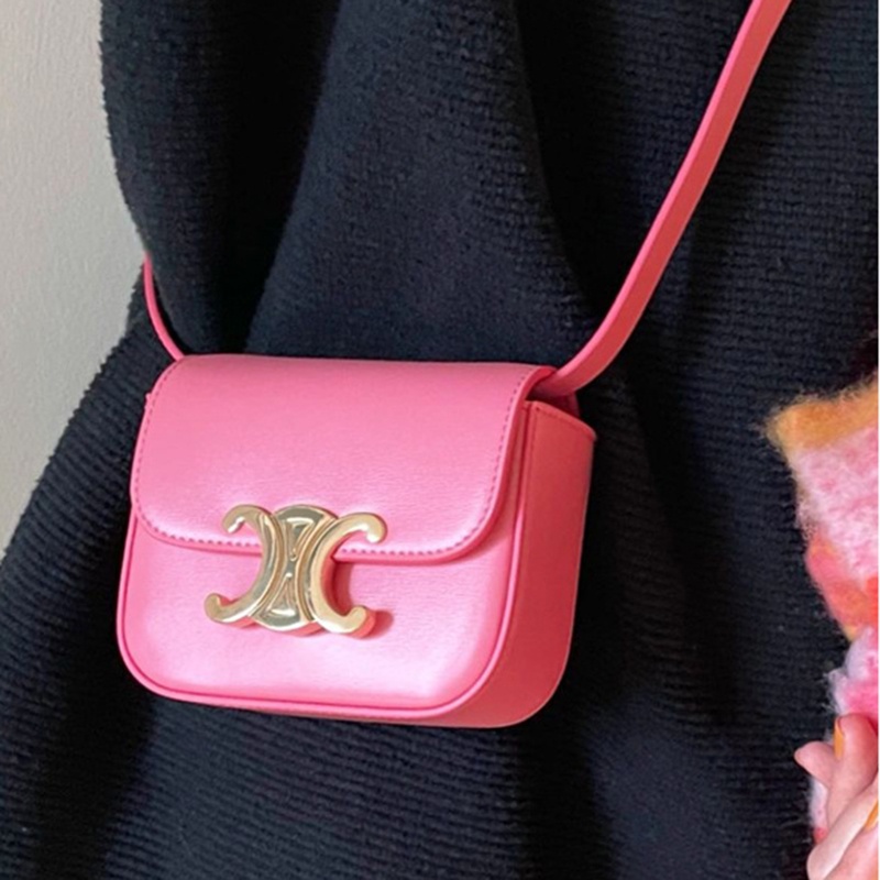 Túi đeo chéo IELGY cỡ nhỏ đựng son môi 4 màu phong cách retro cho nữ