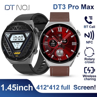 Đồng Hồ Thông Minh DT3 Pro Max NFC GT3 2022 Kết Nối Bluetooth Theo Dõi Sức Khỏe Cho Điện Thoại Huawei Realmi