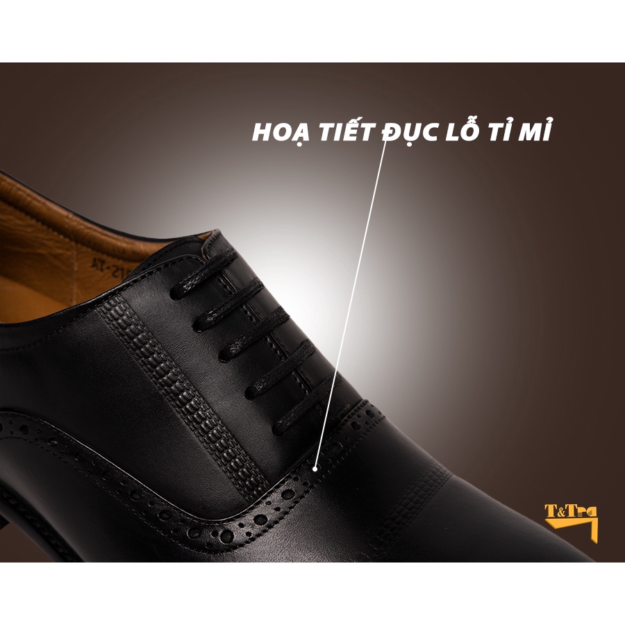 [ 6CM ] Giày Cao Nam T&amp;TRA A210Đ