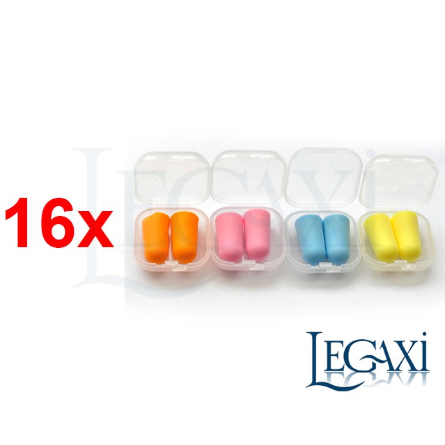 Combo 16 Nút Bịt Tai Chống Ồn Siêu Mềm