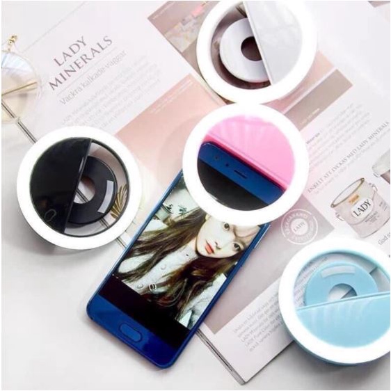 Đèn Led Selfie, Đèn LED hỗ trợ chụp ảnh selfie có thể điều chỉnh độ sáng, Nhỏ Gọn Bỏ Túi Siêu Tiện Lợi/Maxop