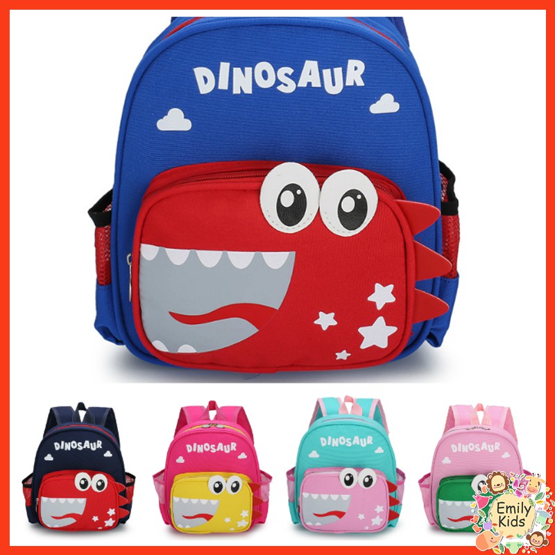 Ba Lô Đi Học Mini Hình Khủng Long Dễ Thương Cho Bé Mẫu Giáo 3-5T