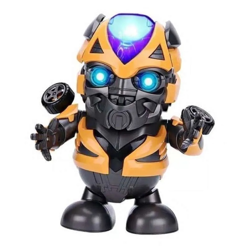 Đồ Chơi Robot Dance Hero - Iron Man - Blumblebee - Siêu Nhân Nhảy Mua Theo Nhạc - Có Đèn Siêu Hot - Mô Hình Siêu Nhân