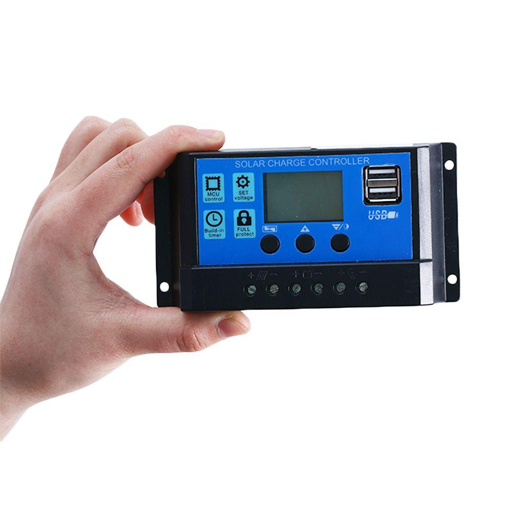 PISTA Bộ Điều Khiển Thời Gian Sử Dụng Năng Lượng Mặt Trời 12V / 24V 20A 30A