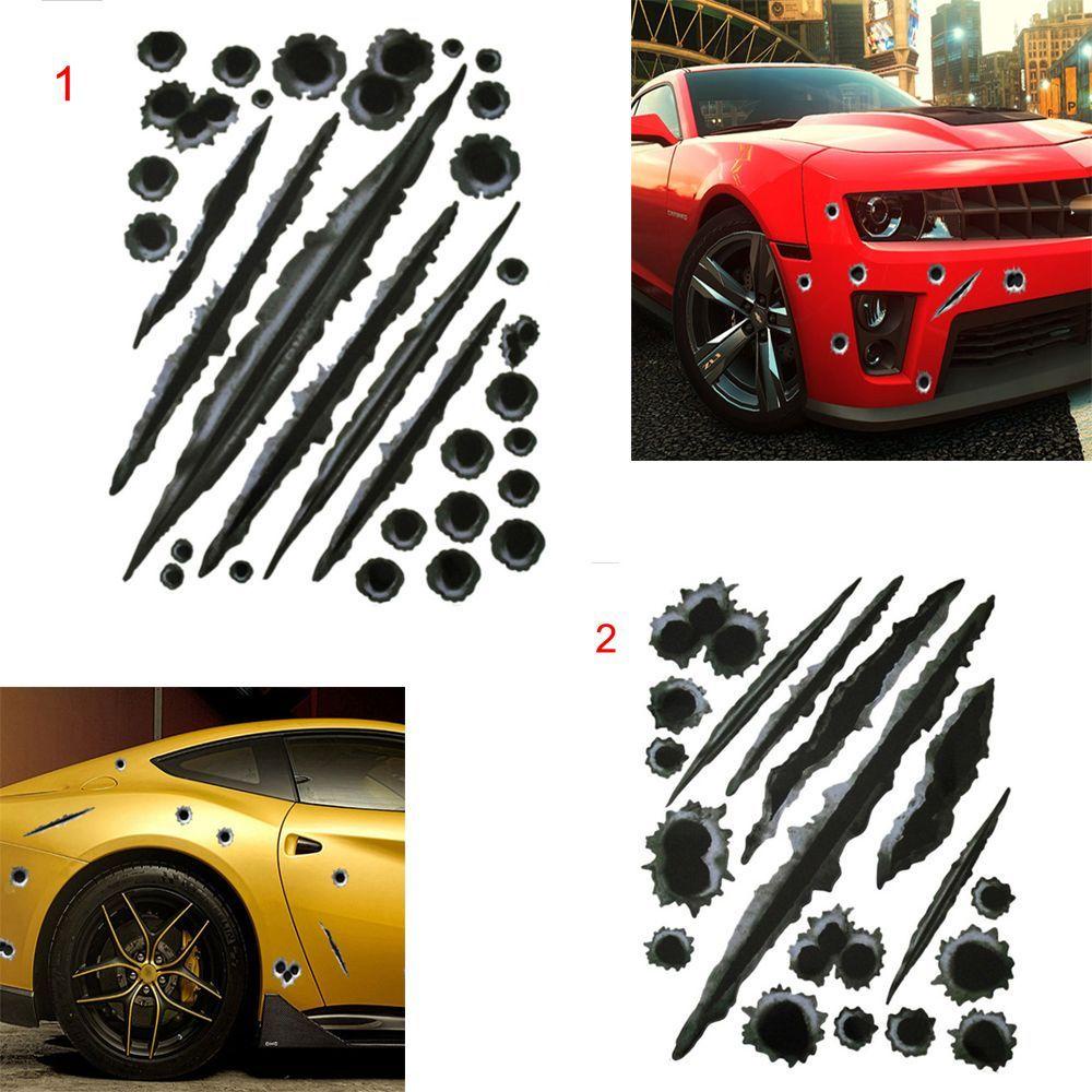 Sticker Dán Thân Xe Hơi REBUY1 Chống Nước Chống Trầy Kích Thước 21 * 30cm