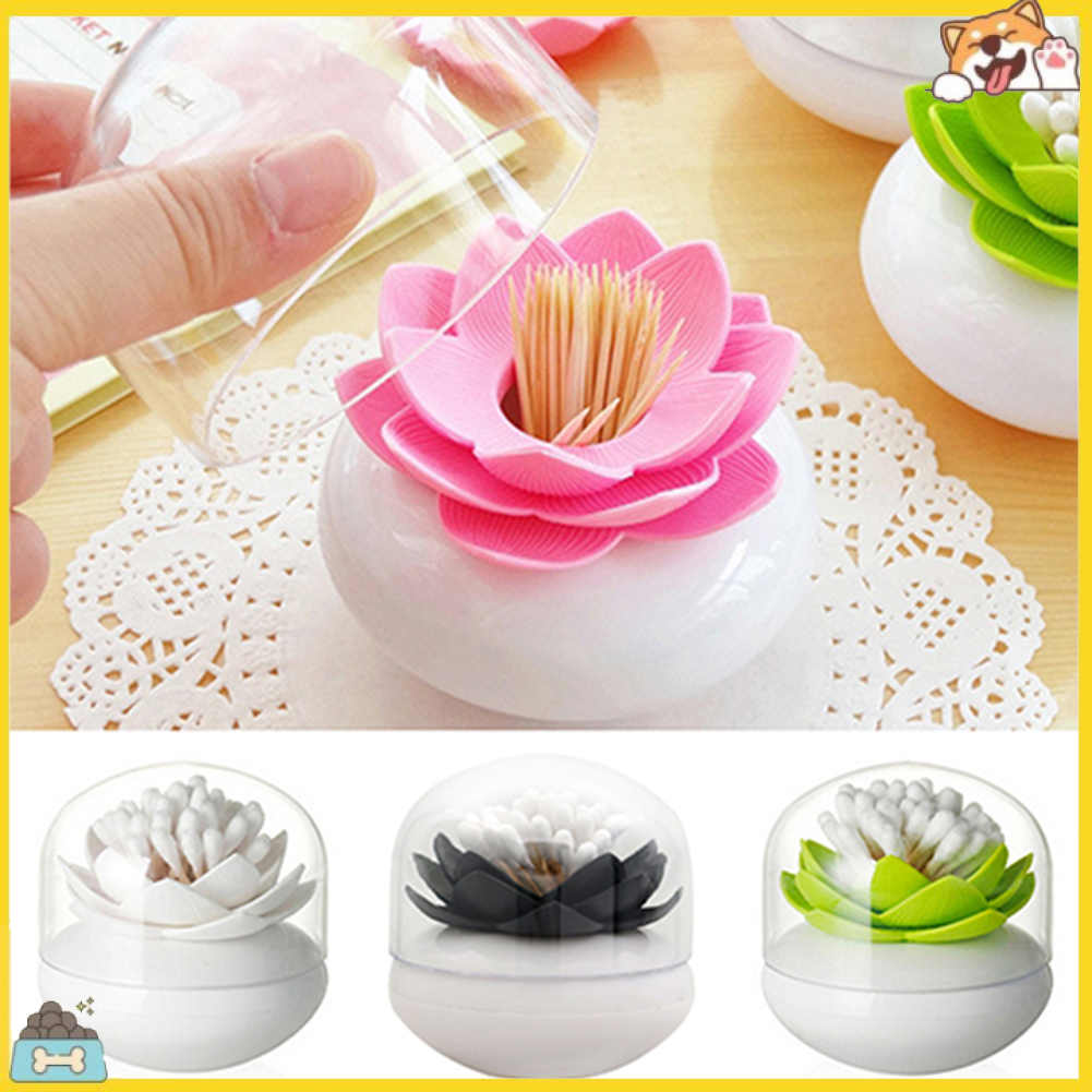 Hộp đựng tăm bông tiện lợi 4 màu