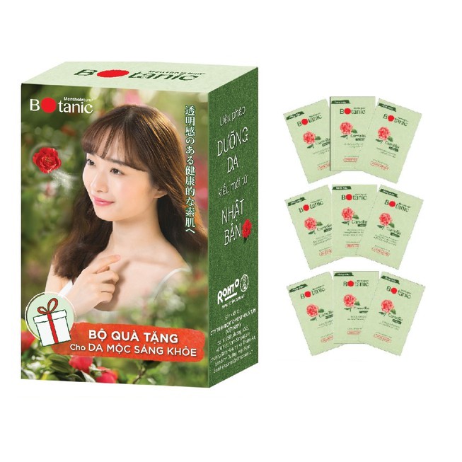 Sét 9 sample botanic da mộc sáng