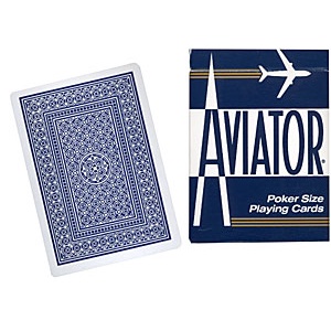 Bộ bài tây, bài ảo thuật Cards Aviator Poker size - Bài Mỹ - Bài Chính Hãng