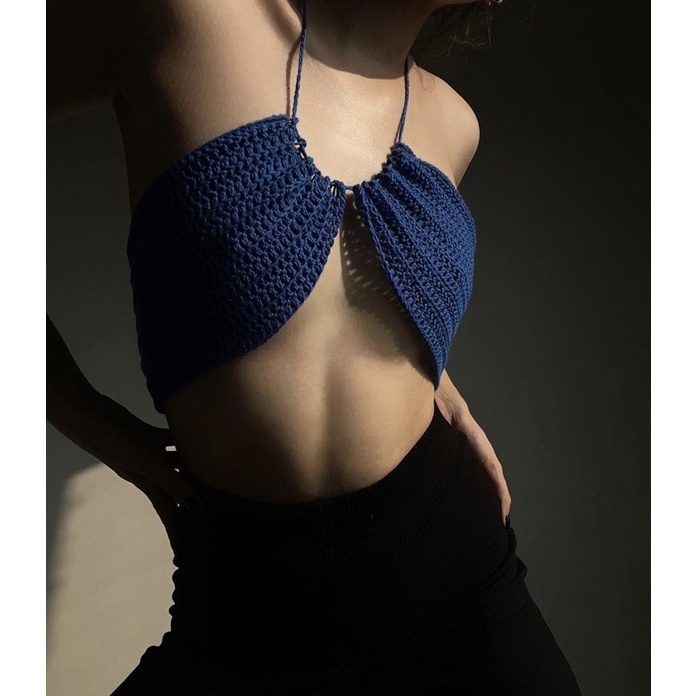 Crochet Bralette - Áo len móc 02