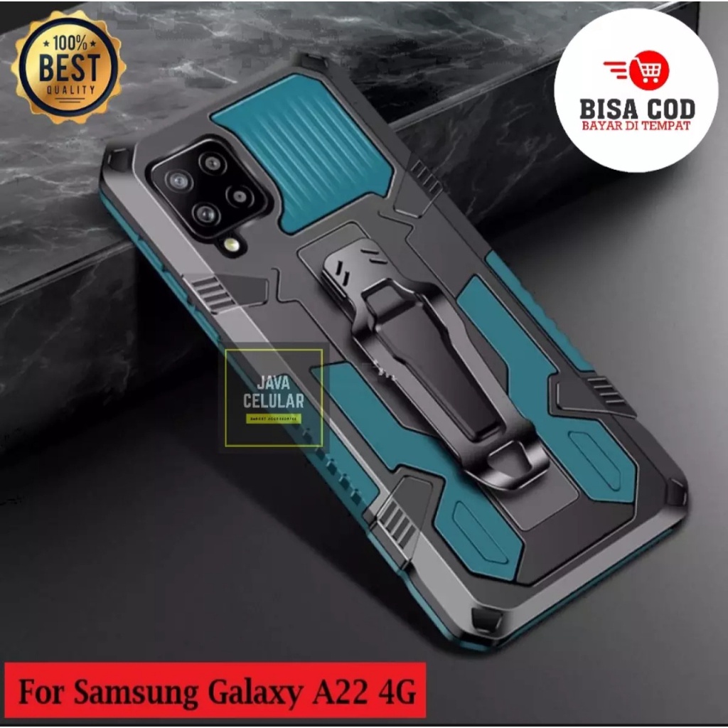 Ốp điện thoại siêu mỏng có giá đỡ cho Samsung Galaxy A22 4G
