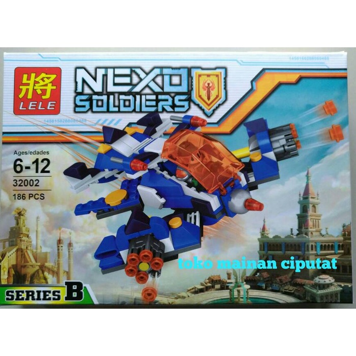 Mô Hình Máy Bay Đồ Chơi Nexo Knight Pack 2 Phụ Kiện Sửa Chữa Phiên Bản Giới Hạn Lele 32002