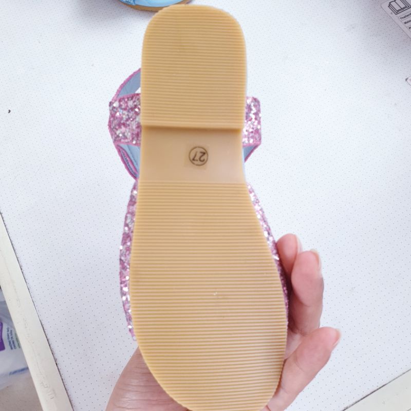 Giày sandal công chúa Elsa cho bé gái 3-8 tuổi đi học đi chơi