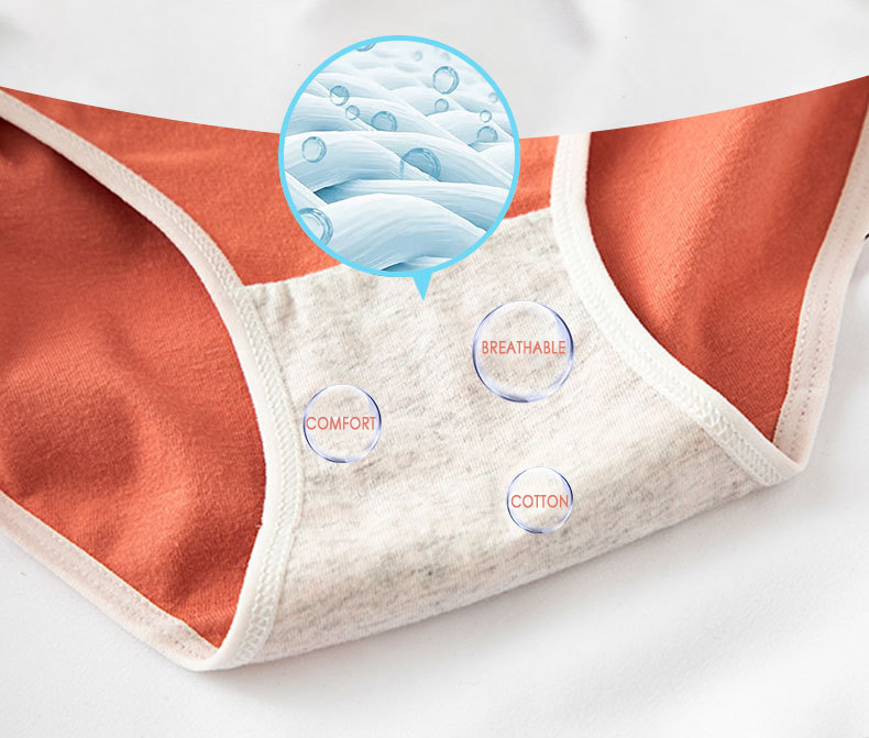 Quần Lót UNLIMON A02F484 Vải Cotton Phong Cách Nhật Bản Ngọt Ngào Cho Nữ | BigBuy360 - bigbuy360.vn