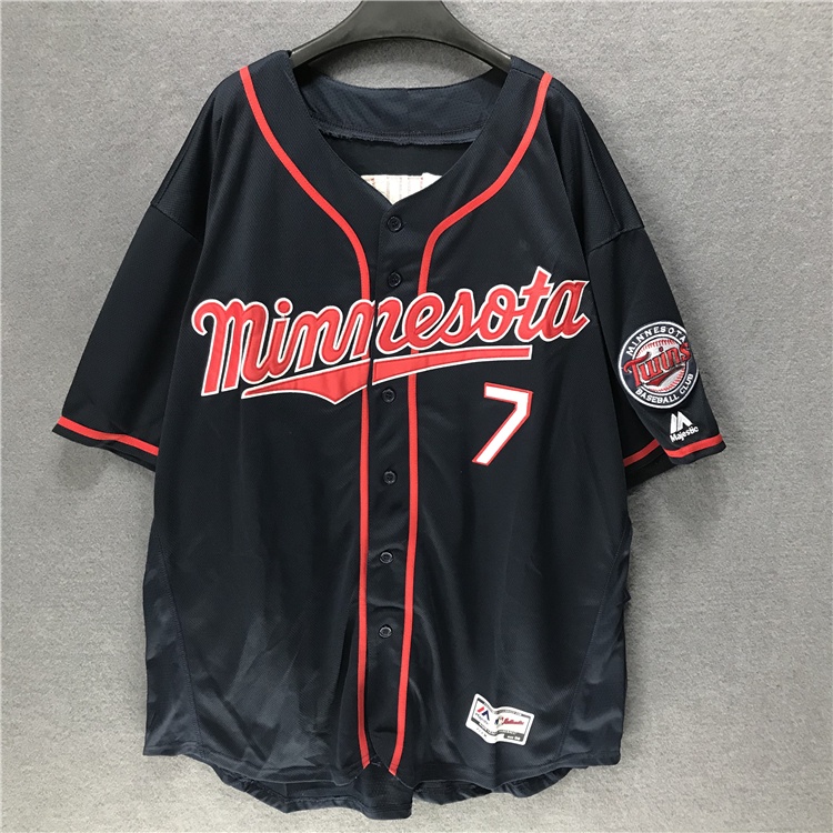 Mlb Áo Thun Bóng Chày Tay Lỡ Dáng Rộng Phong Cách hip hop Thời Trang Cá Tính Cho Nam Nữ