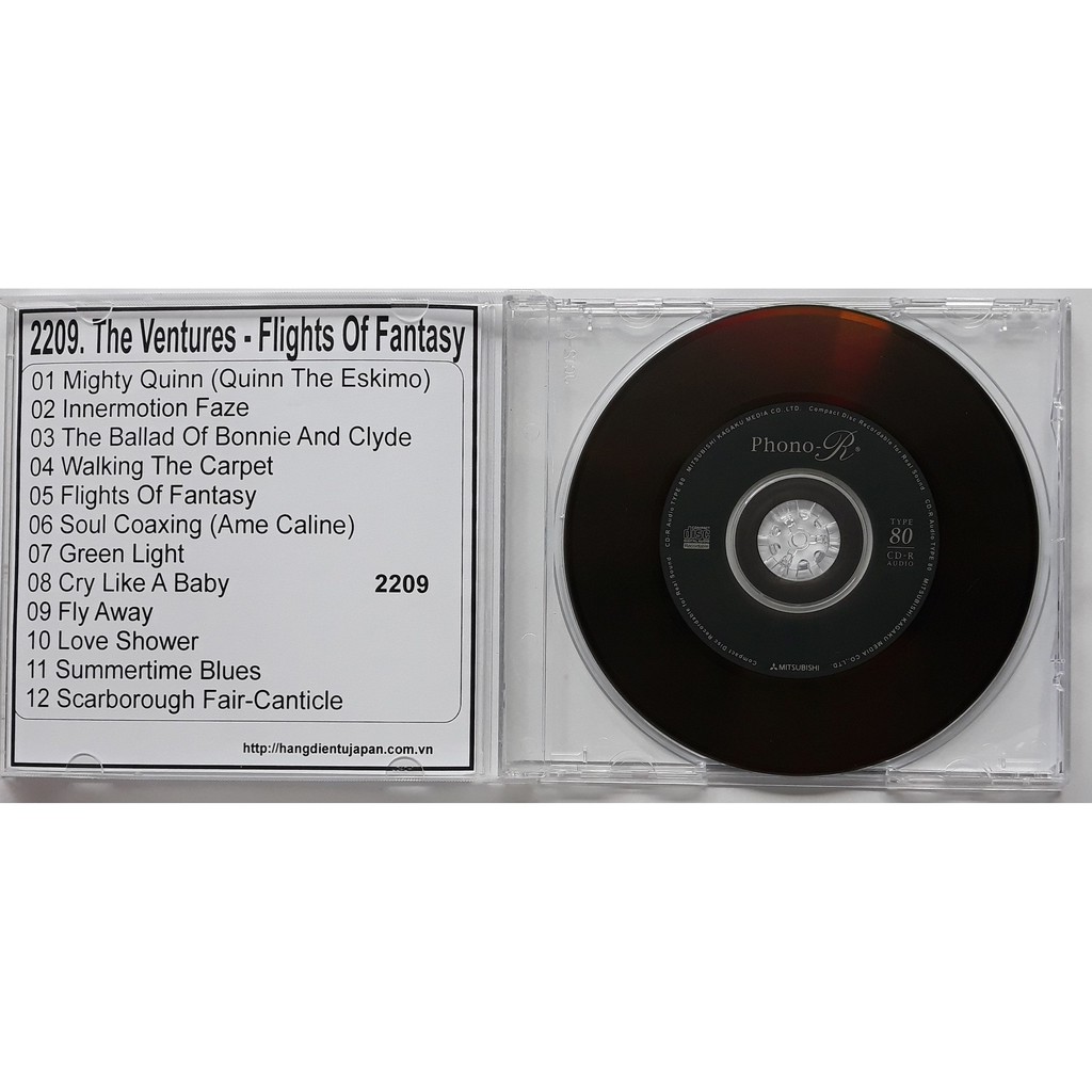 Bộ 8 CD nhóm nhạc The Ventures