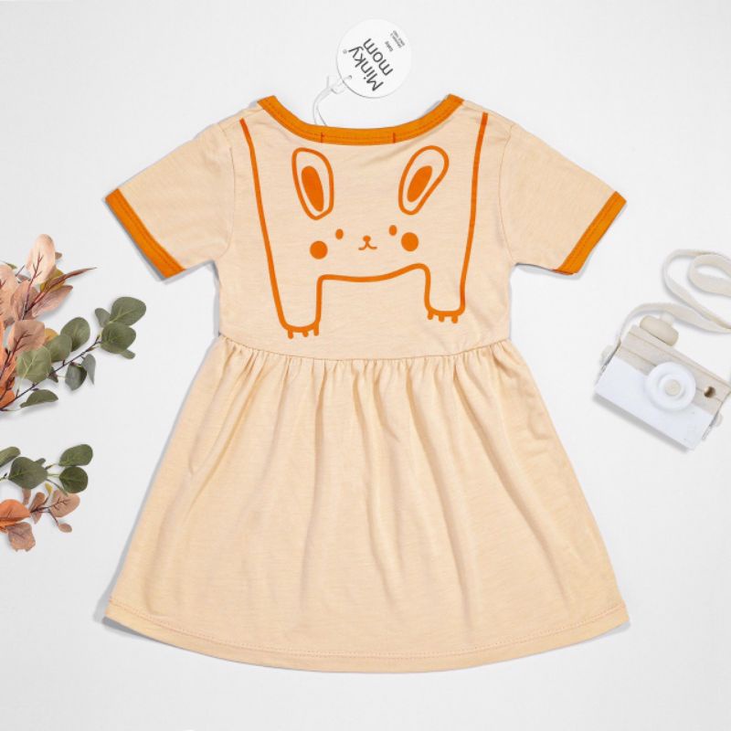 [HCM] Đầm bé gái 5-18kg vừa, Cotton thun lạnh Minky Mom, Vải Sài Gòn