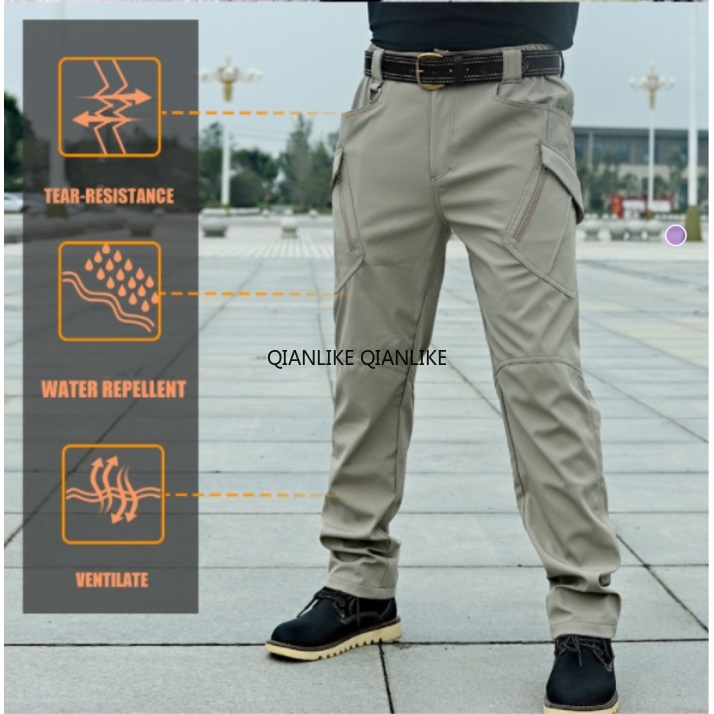 Quần Chiến Thuật X9 Dày Dặn Chống Thấm Nước Chống Mài Mòn Nhiều Túi Tiện Dụng