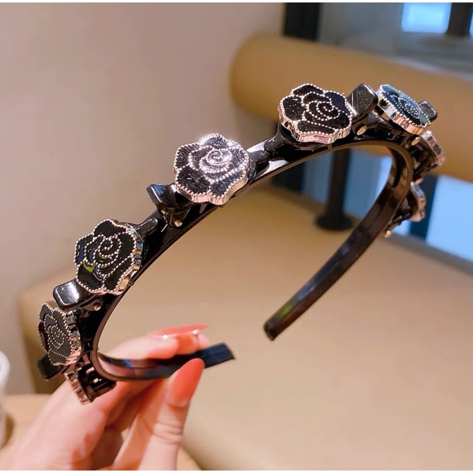 Băng Đô Cài Tóc Nhiều Lớp Thiết Kế Khoét Rỗng Thời Trang