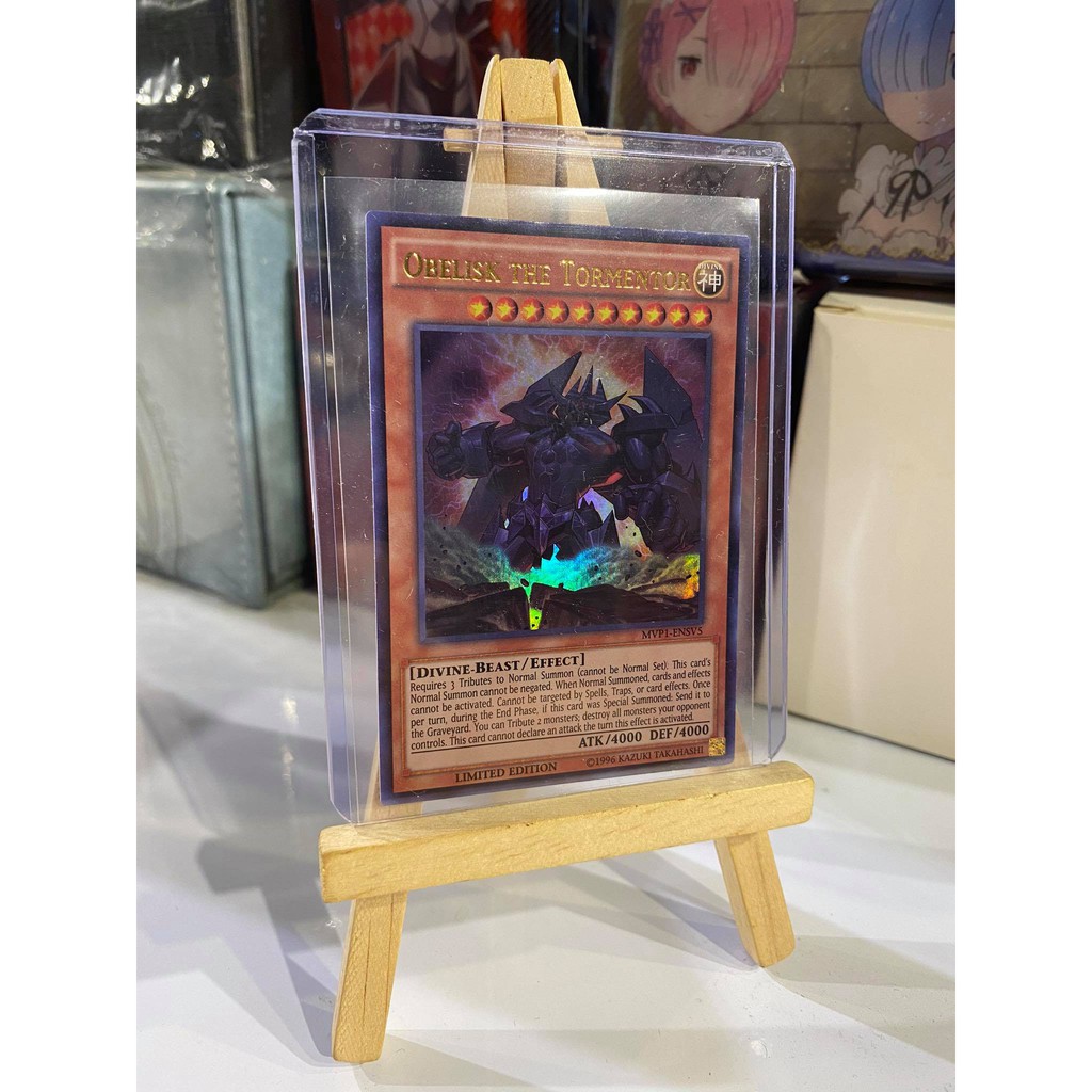 Lá bài thẻ bài Yugioh Obelisk the Tormentor – Ultra Rare- Tặng bọc bài nhựa bảo quản