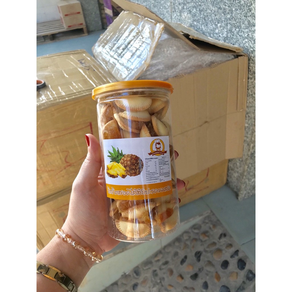 [Handmade] Bánh sò nhân thơm Thái lan hộp 320g