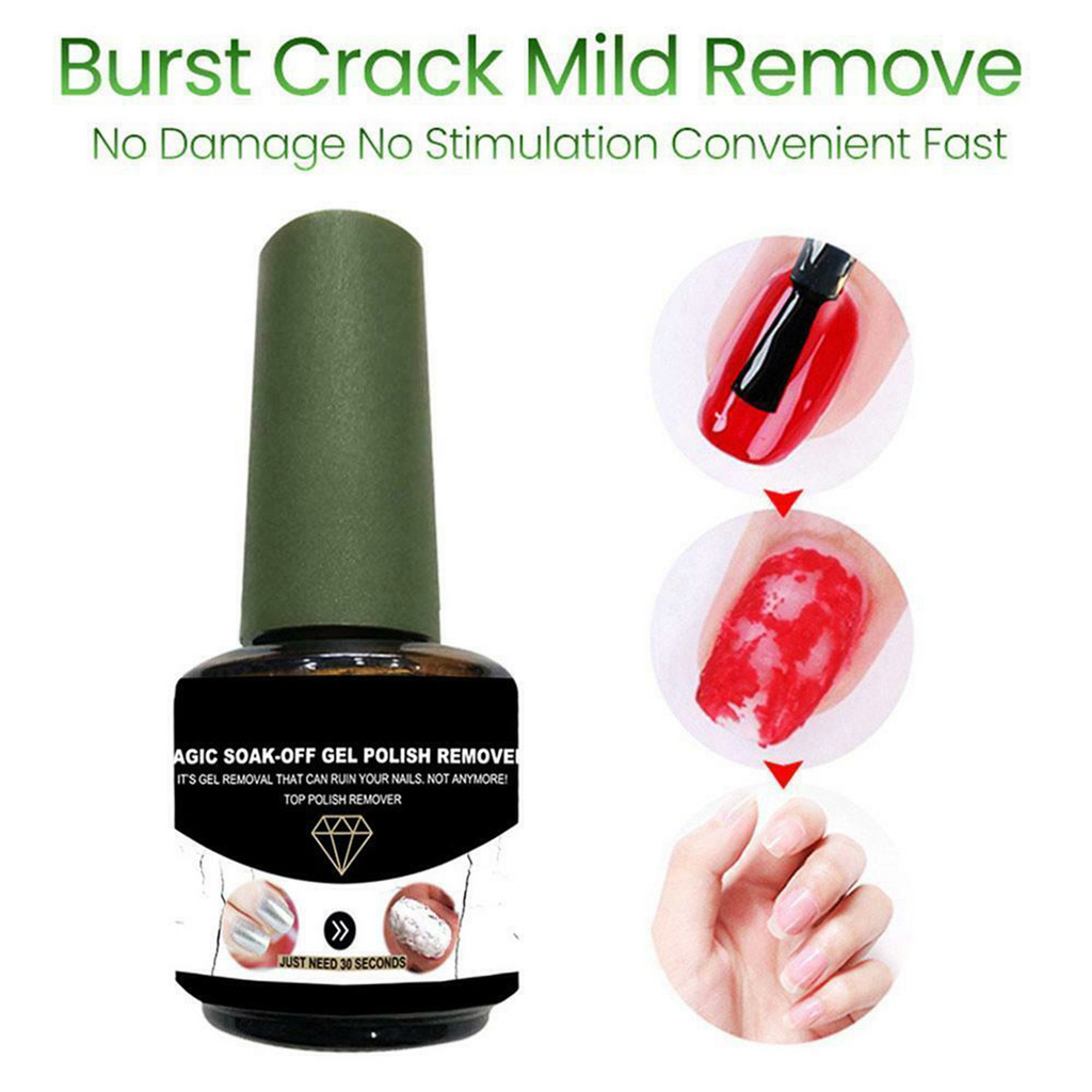 [Hàng mới về] Gel tẩy sơn móng cao cấp tiện dụng 15ml