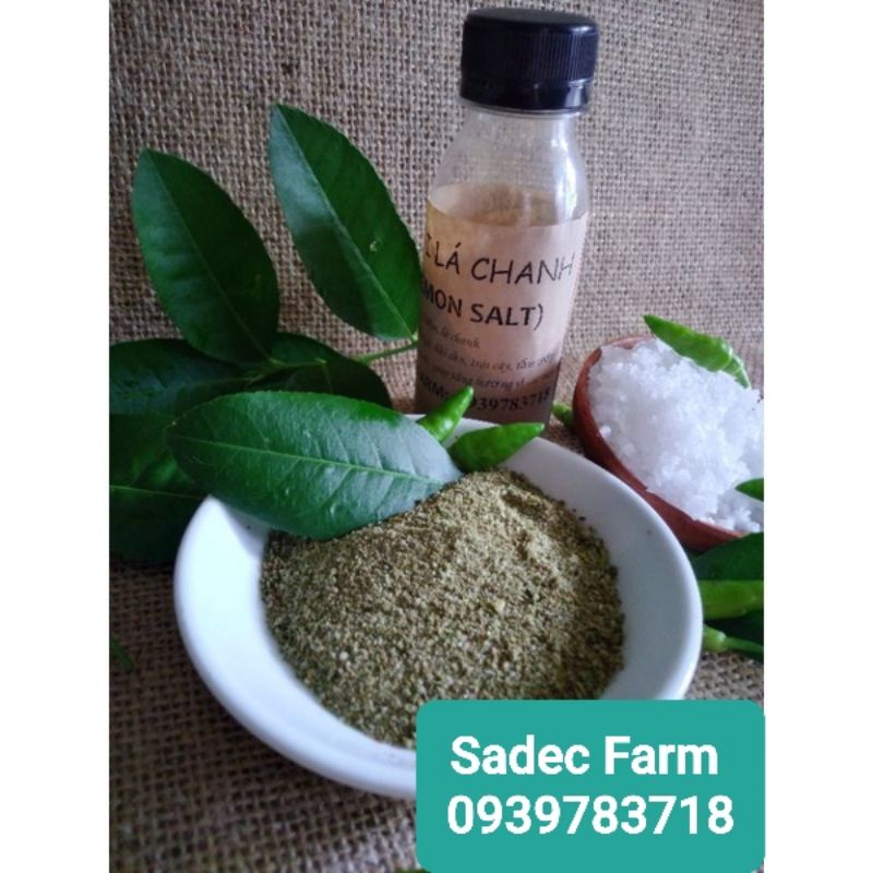 Muối lá chanh(Lemon Salt),muối chấm gà,hải sản...