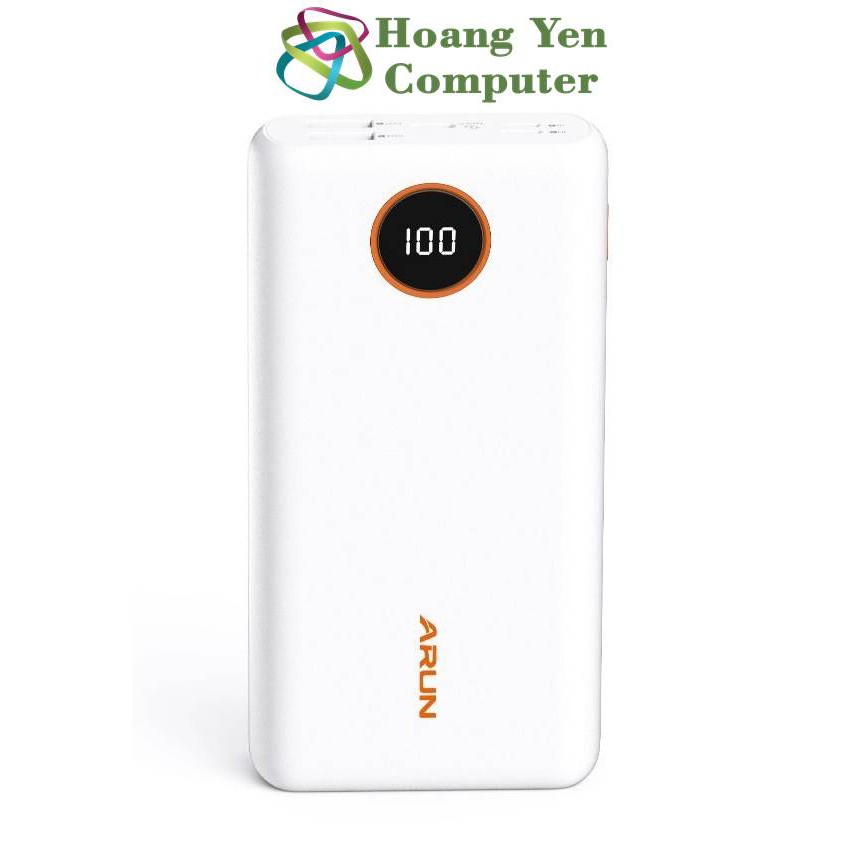 Sạc Dự Phòng Arun FC20P 20000mAh (PD18W QC3.0) Sạc Nhanh 2 Chiều Type C - BH 1 Năm