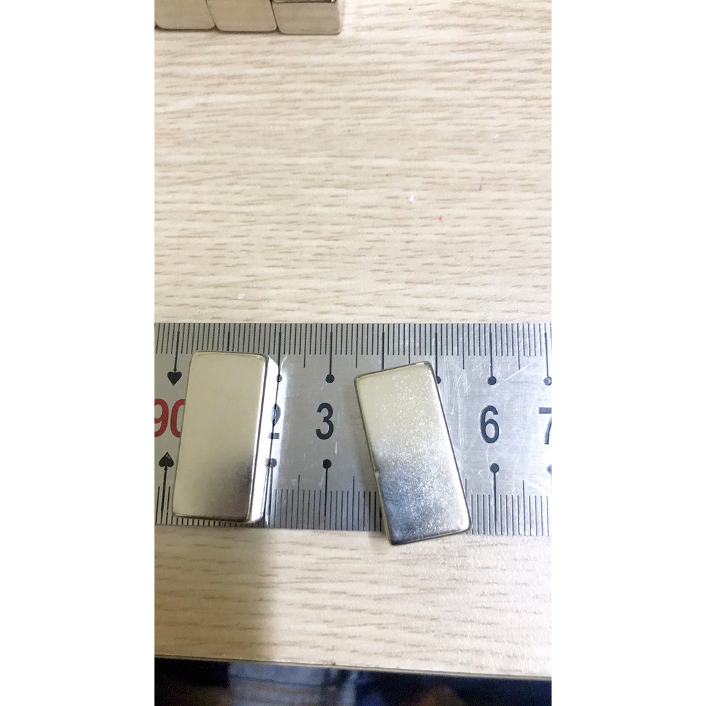 [Xả Kho Giá Xưởng] Nam châm chữ nhật 30x15x10mm, loại nam châm trắng đất hiếm lực hút siêu mạnh