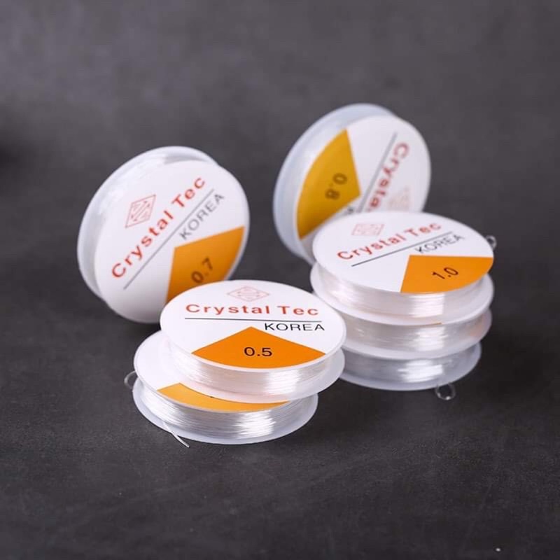 GIÁ SỈ  Cuộn dây cước chun xâu vòng tay - Hàng loại 1 dây siêu đẹp