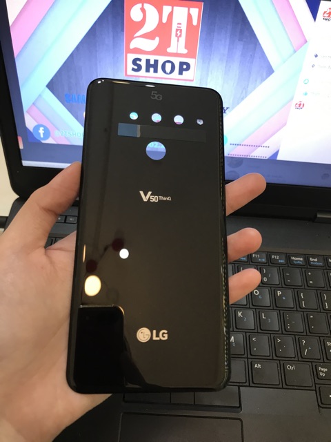 KÍNH LƯNG LG V50 THINQ ZIN CHUẨN, CÓ LOGO 5G