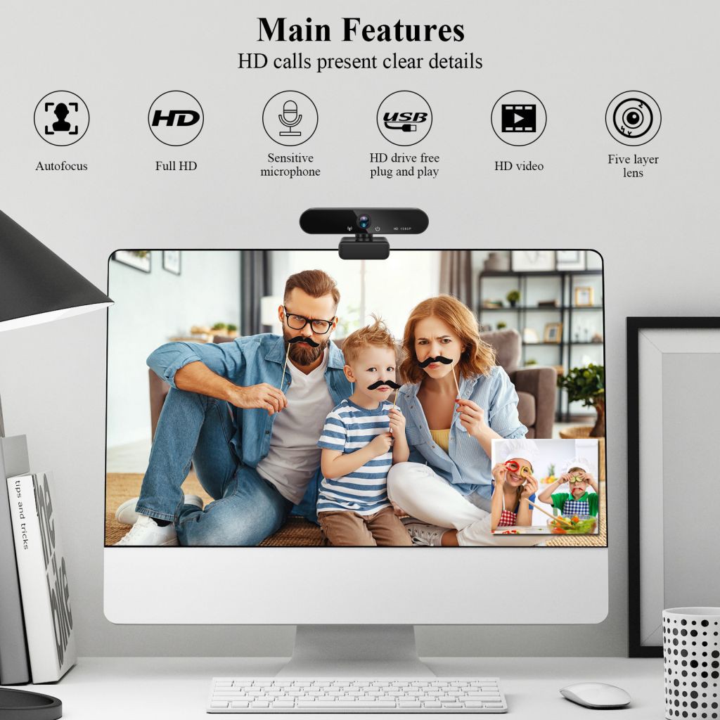 Webcam 1080p Kèm Mic Cho Live | BigBuy360 - bigbuy360.vn