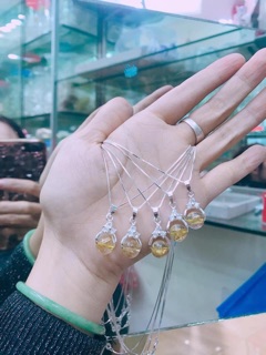 💥💥DÂY CHUYỀN ĐÁ PHONG THUỶ BẠC TA