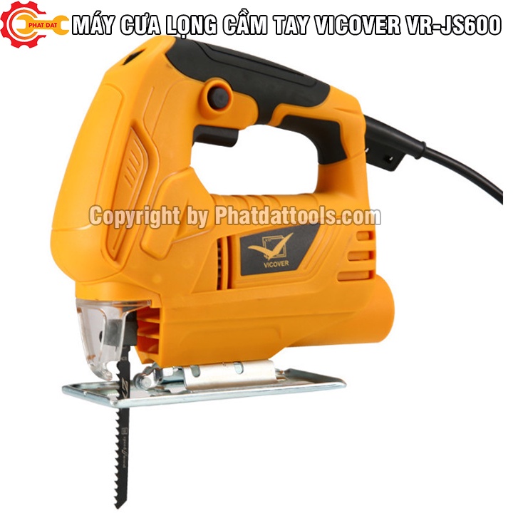 Máy Cưa Lọng VICOVER VR-JS600 Cầm Tay-Tặng Kèm Set Lưỡi Cưa-Bảo Hành 6 Tháng