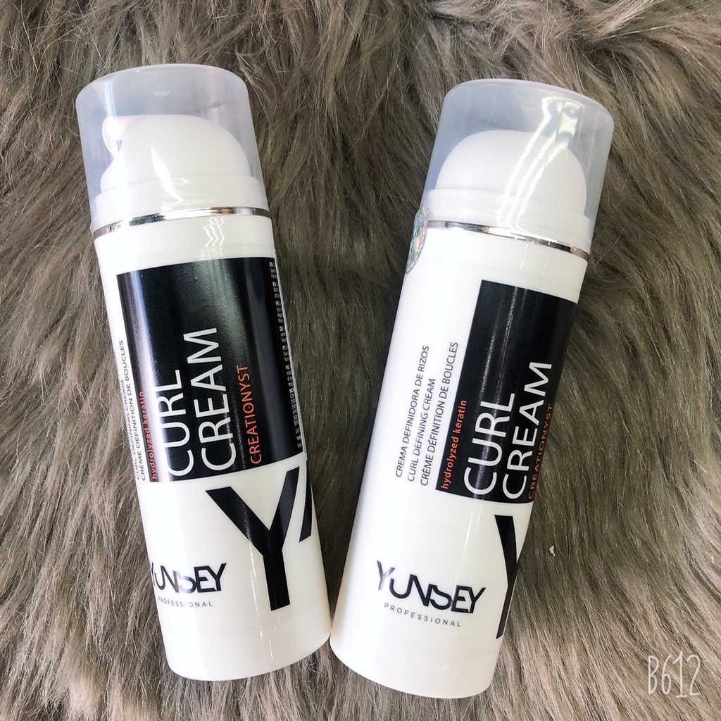 Kem dưỡng tạo kiểu và phục hồi tóc xoăn Curl Cream Yunsey 150ML