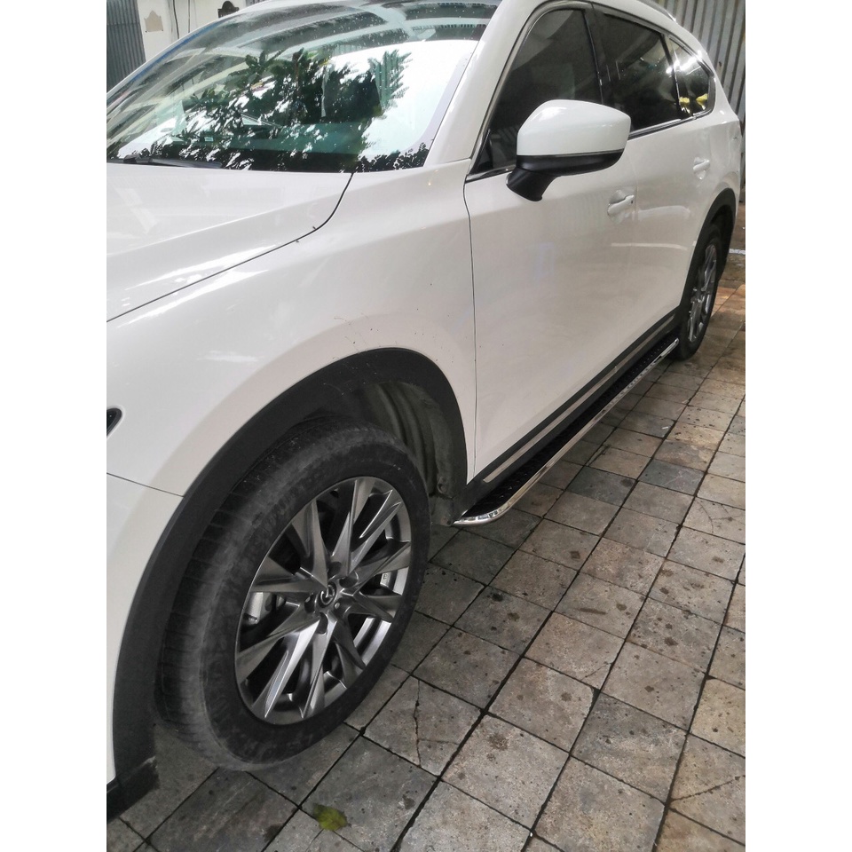 Bậc lên xuống. bệ bước chân cho Mazda CX8 mới nhất
