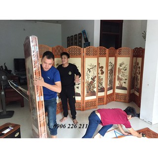 Vách ngăn bình phong ngăn phòng