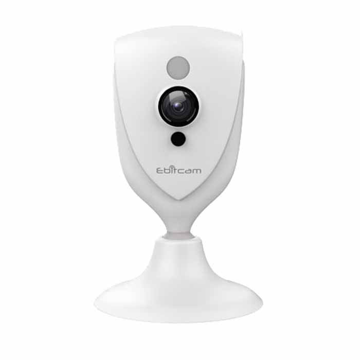 Camera IP Wifi Ebitcam EBF4 phân giải 2.0MP 1080P kiểu dáng gọn nhẹ - góc nhìn siêu rộng (Trắng)