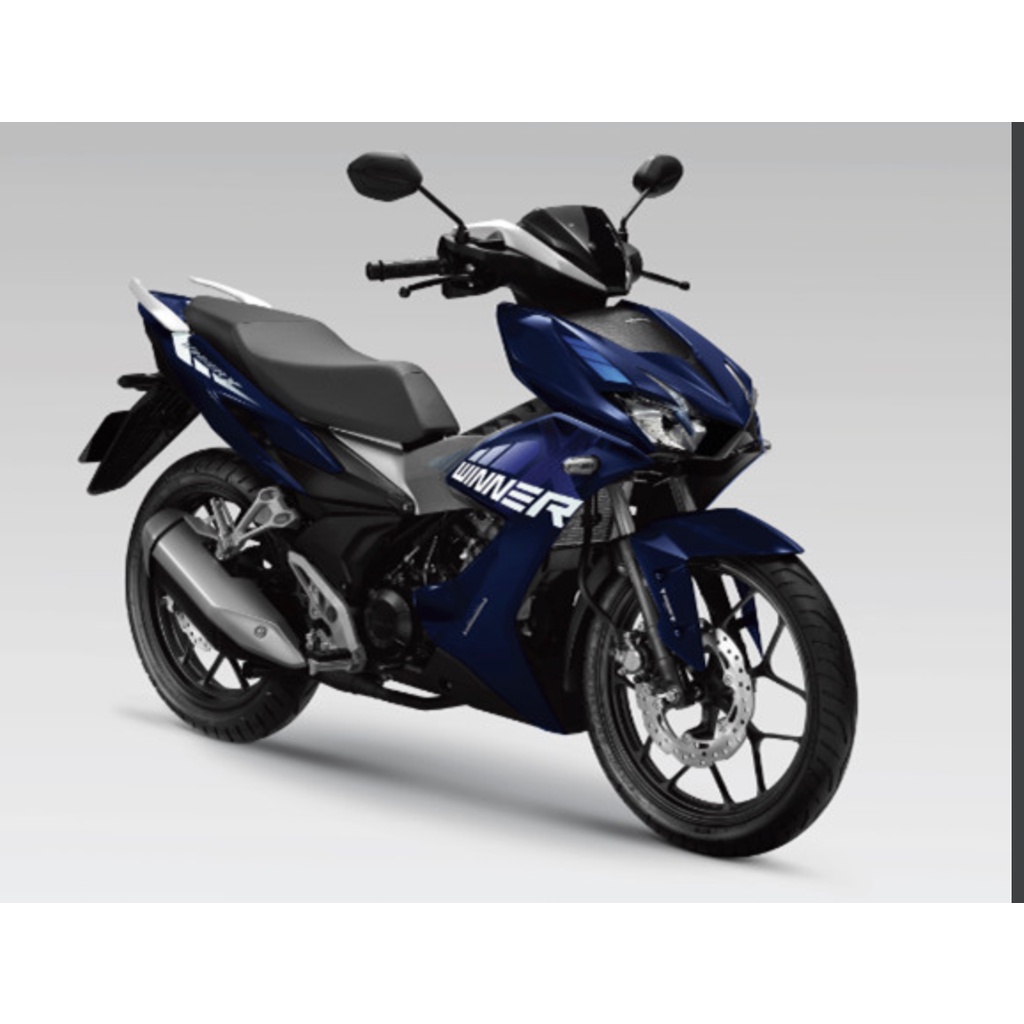 Bộ dè, bộ chắn bùn trước winner x màu xanh than