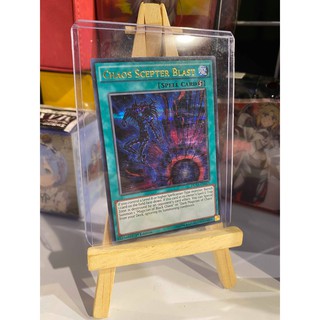 Lá bài thẻ bài Yugioh Chaos Scepter Blast – Ultra Rare - Tặng bọc bài nhựa bảo quản